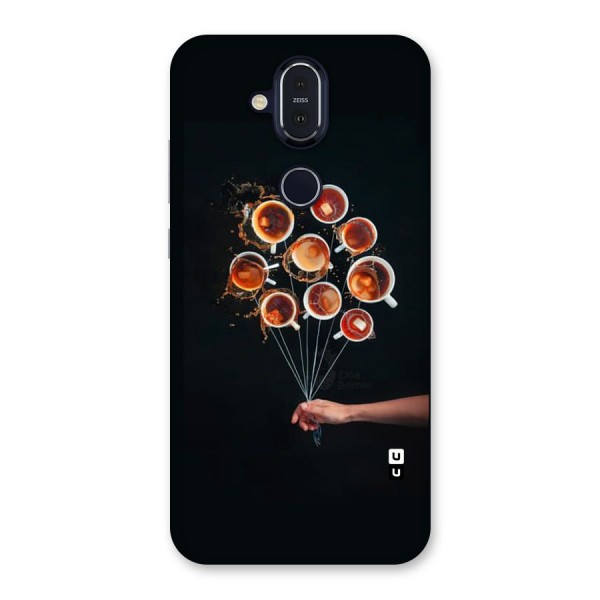 Coffee Balloon Back Case for Nokia 8.1