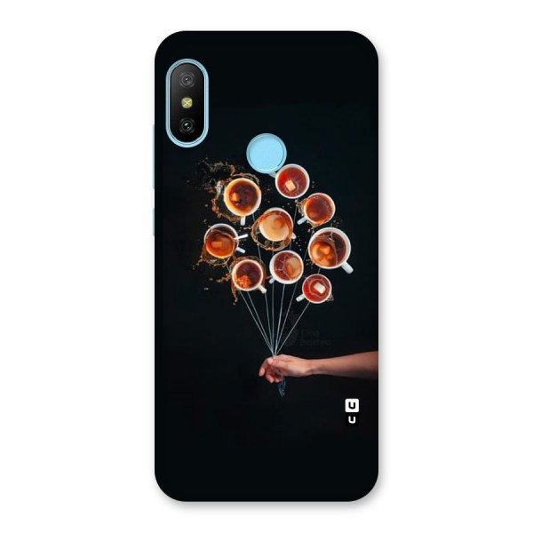 Coffee Balloon Back Case for Redmi 6 Pro