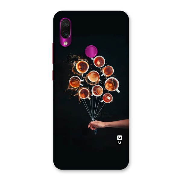 Coffee Balloon Back Case for Redmi Note 7 Pro