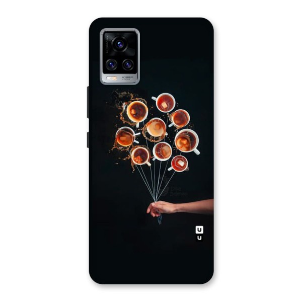 Coffee Balloon Back Case for Vivo V20 Pro