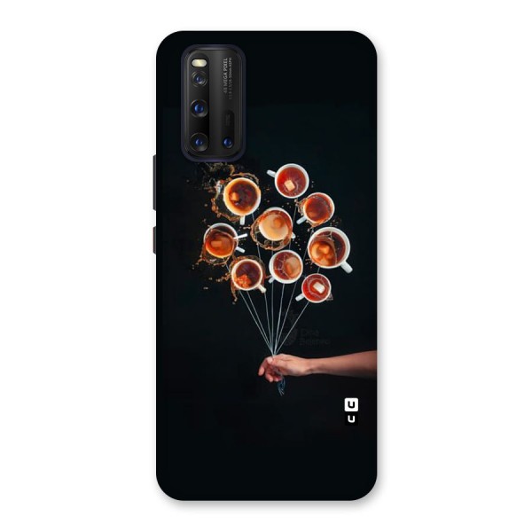 Coffee Balloon Back Case for Vivo iQOO 3