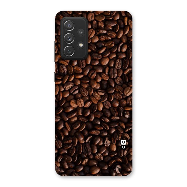 Coffee Beans Scattered Back Case for Galaxy A72