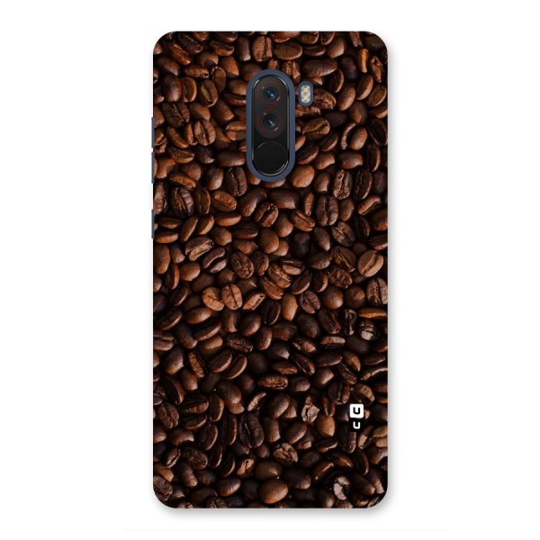 Coffee Beans Scattered Back Case for Poco F1