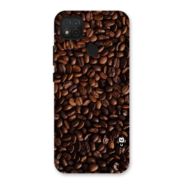 Coffee Beans Scattered Back Case for Redmi 9C