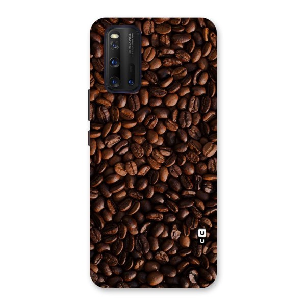 Coffee Beans Scattered Back Case for Vivo iQOO 3