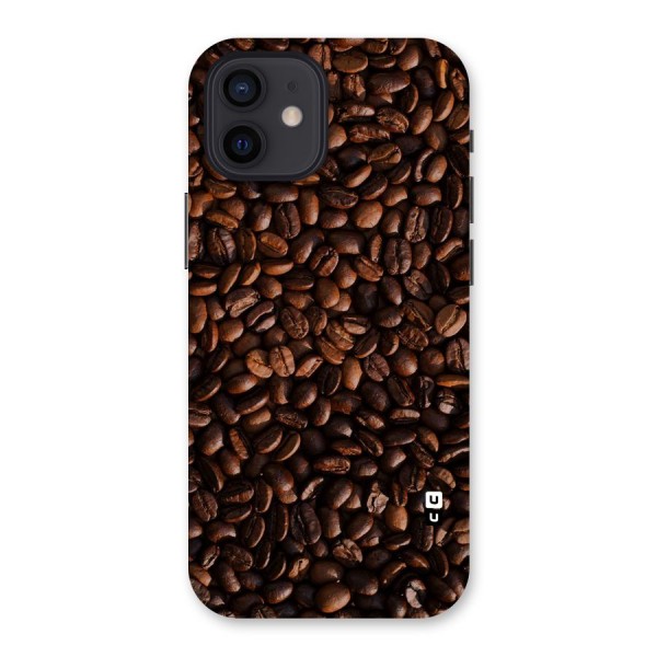 Coffee Beans Scattered Back Case for iPhone 12