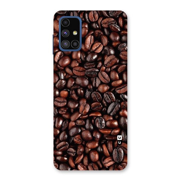 Coffee Beans Texture Back Case for Galaxy M51