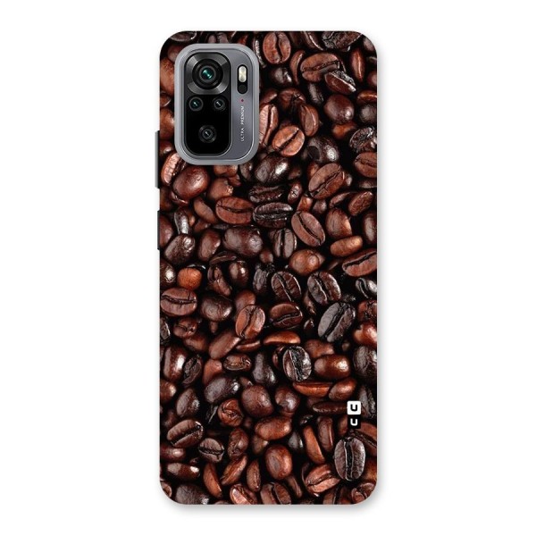 Coffee Beans Texture Back Case for Redmi Note 10