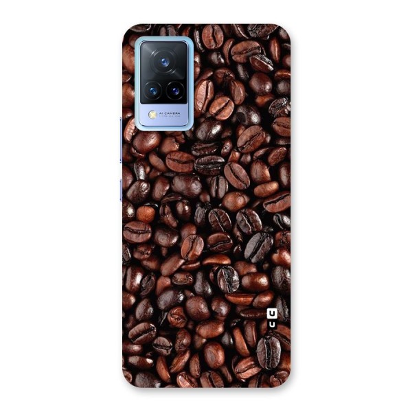 Coffee Beans Texture Back Case for Vivo V21 5G