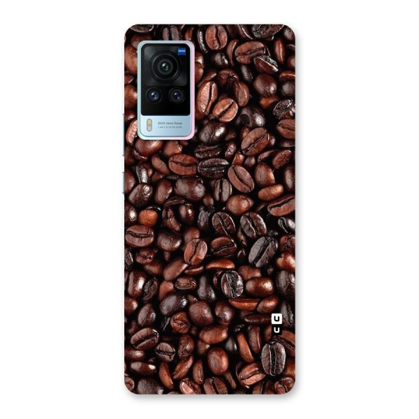 Coffee Beans Texture Back Case for Vivo X60 Pro