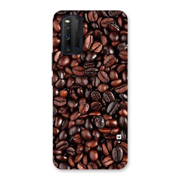 Coffee Beans Texture Back Case for Vivo iQOO 3