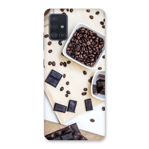 Coffee Beans and Chocolate Back Case for Galaxy A51