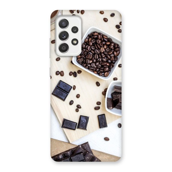 Coffee Beans and Chocolate Back Case for Galaxy A52