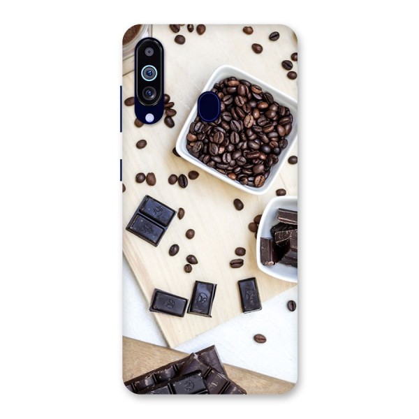 Coffee Beans and Chocolate Back Case for Galaxy A60