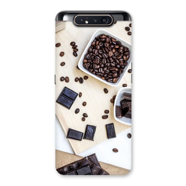 Coffee Beans and Chocolate Back Case for Galaxy A80