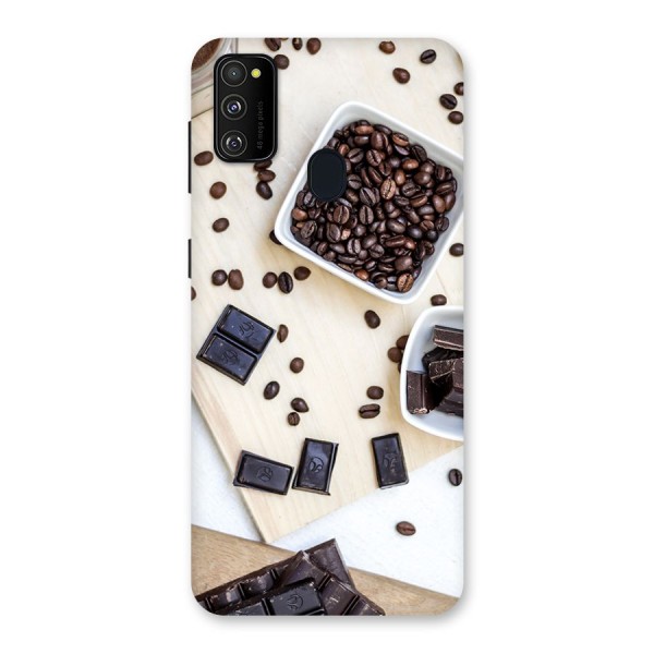 Coffee Beans and Chocolate Back Case for Galaxy M21