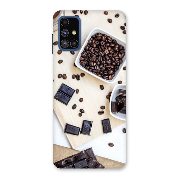 Coffee Beans and Chocolate Back Case for Galaxy M51