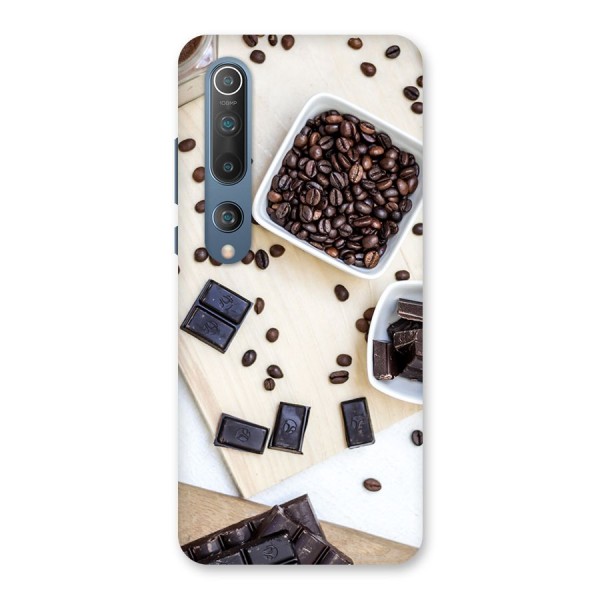 Coffee Beans and Chocolate Back Case for Mi 10