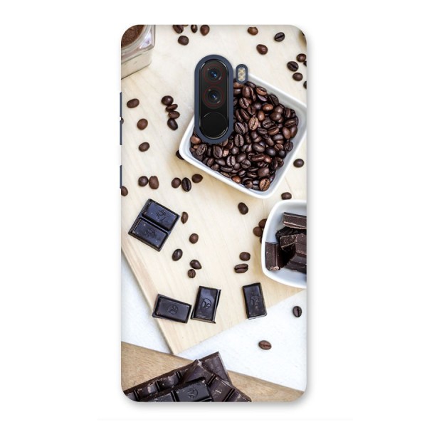 Coffee Beans and Chocolate Back Case for Poco F1