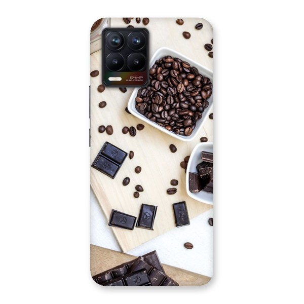 Coffee Beans and Chocolate Back Case for Realme 8