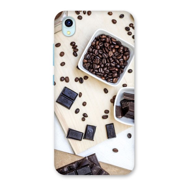 Coffee Beans and Chocolate Back Case for Vivo Y1s