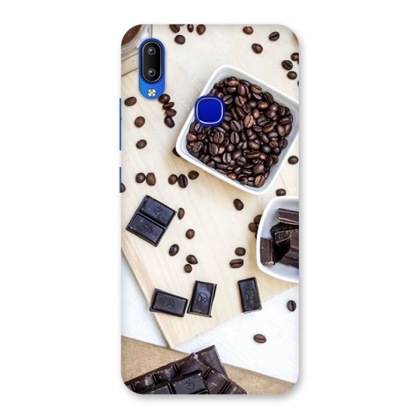 Coffee Beans and Chocolate Back Case for Vivo Y91