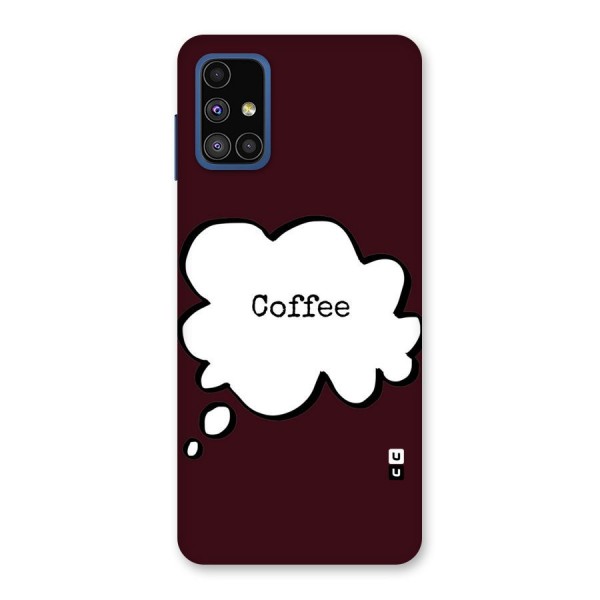 Coffee Bubble Back Case for Galaxy M51