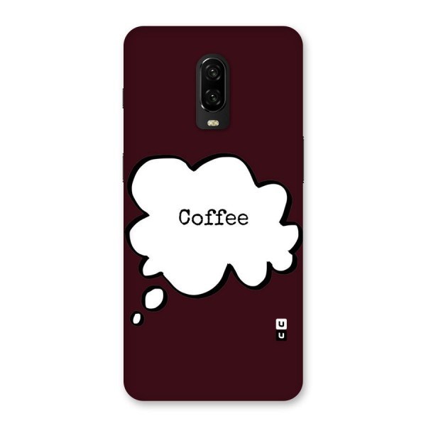 Coffee Bubble Back Case for OnePlus 6T