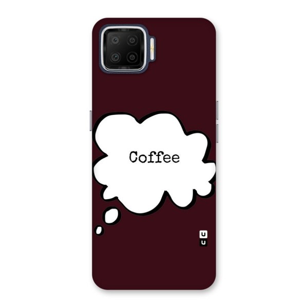 Coffee Bubble Back Case for Oppo F17