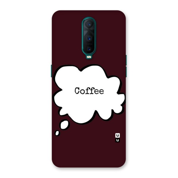 Coffee Bubble Back Case for Oppo R17 Pro