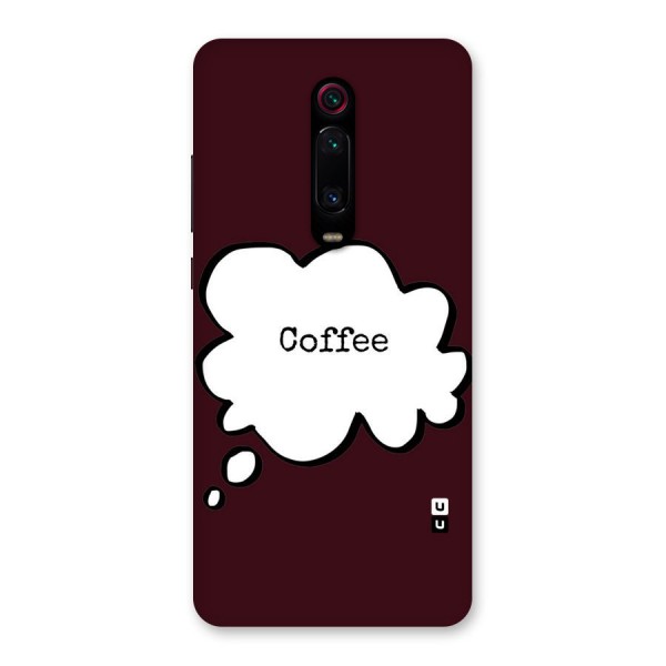 Coffee Bubble Back Case for Redmi K20 Pro