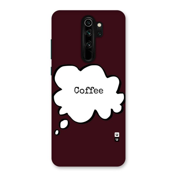 Coffee Bubble Back Case for Redmi Note 8 Pro