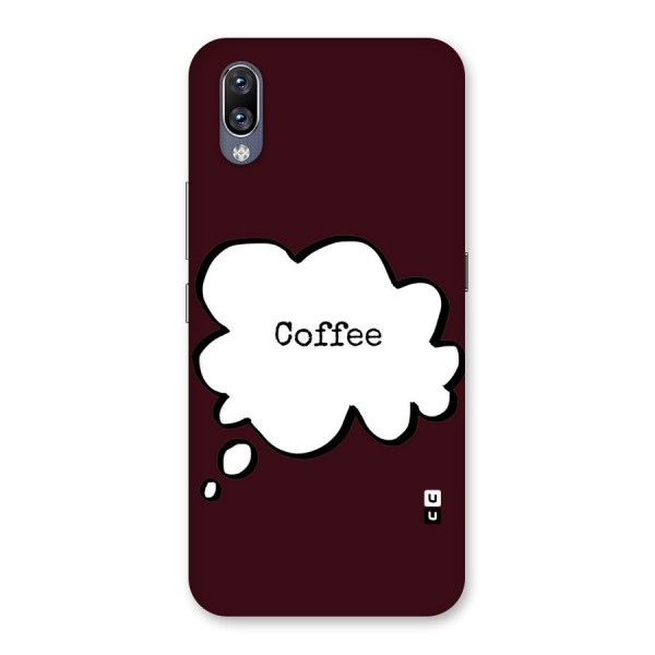 Coffee Bubble Back Case for Vivo NEX