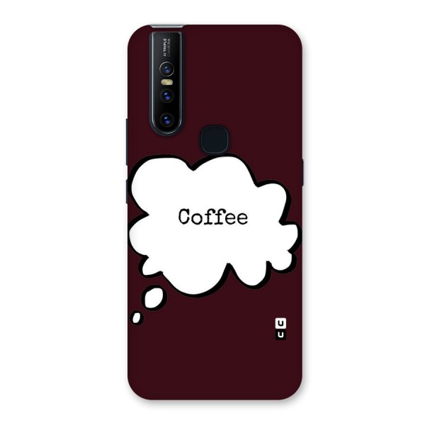 Coffee Bubble Back Case for Vivo V15