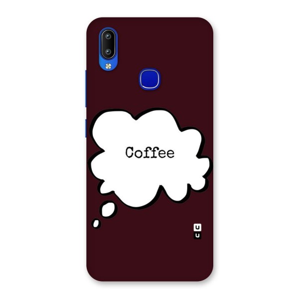 Coffee Bubble Back Case for Vivo Y91