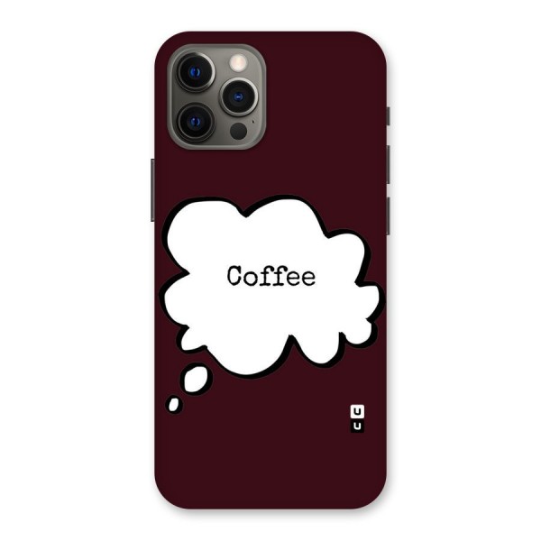 Coffee Bubble Back Case for iPhone 12 Pro Max