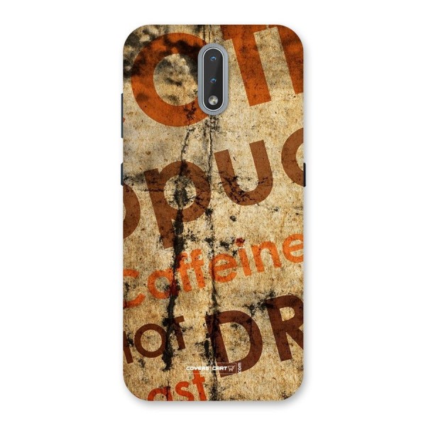 Coffee Caffeine Back Case for Nokia 2.3