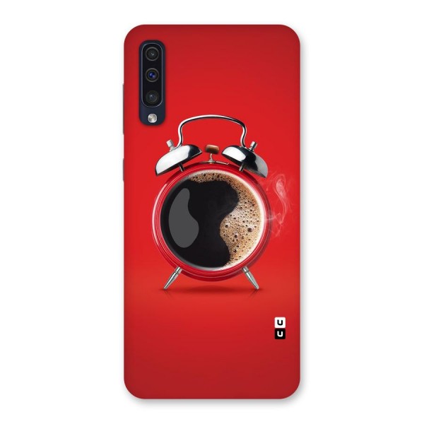 Coffee Clock Back Case for Galaxy A50