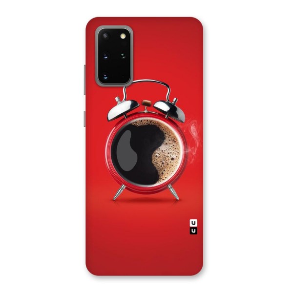 Coffee Clock Back Case for Galaxy S20 Plus