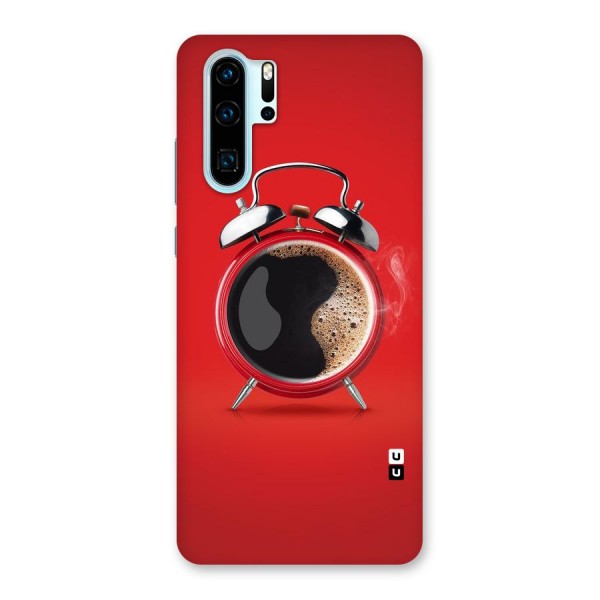 Coffee Clock Back Case for Huawei P30 Pro