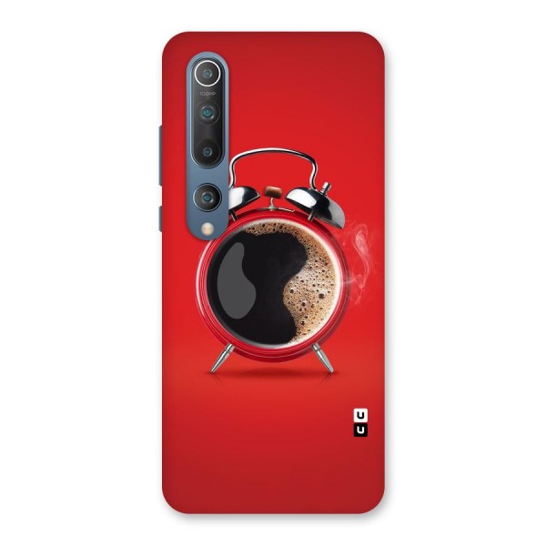 Coffee Clock Back Case for Mi 10