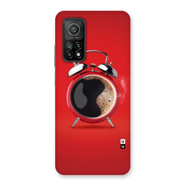 Coffee Clock Back Case for Mi 10T Pro 5G