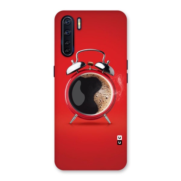 Coffee Clock Back Case for Oppo F15