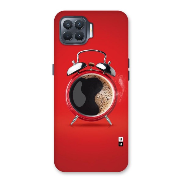 Coffee Clock Back Case for Oppo F17 Pro