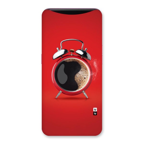 Coffee Clock Back Case for Oppo Find X