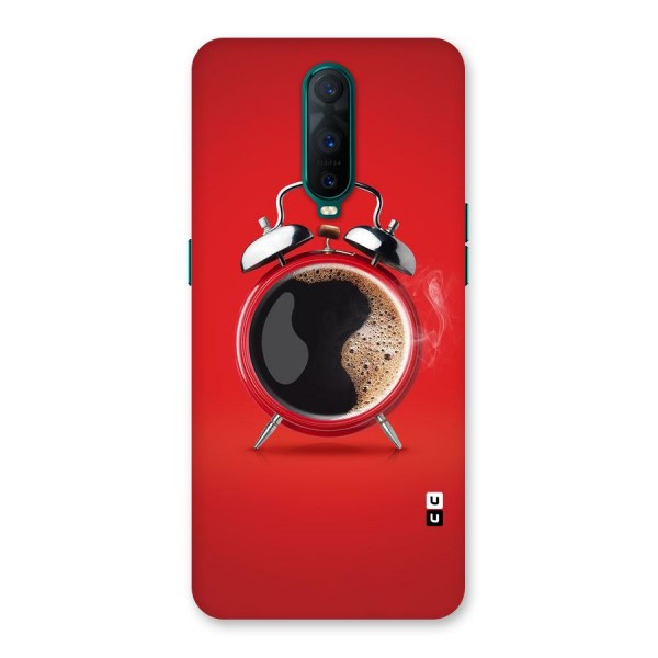 Coffee Clock Back Case for Oppo R17 Pro