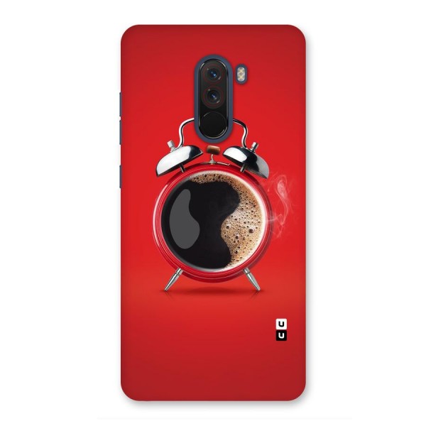 Coffee Clock Back Case for Poco F1