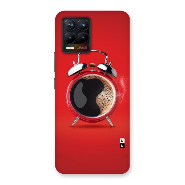 Coffee Clock Back Case for Realme 8