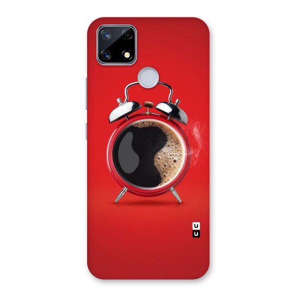 Coffee Clock Back Case for Realme Narzo 20