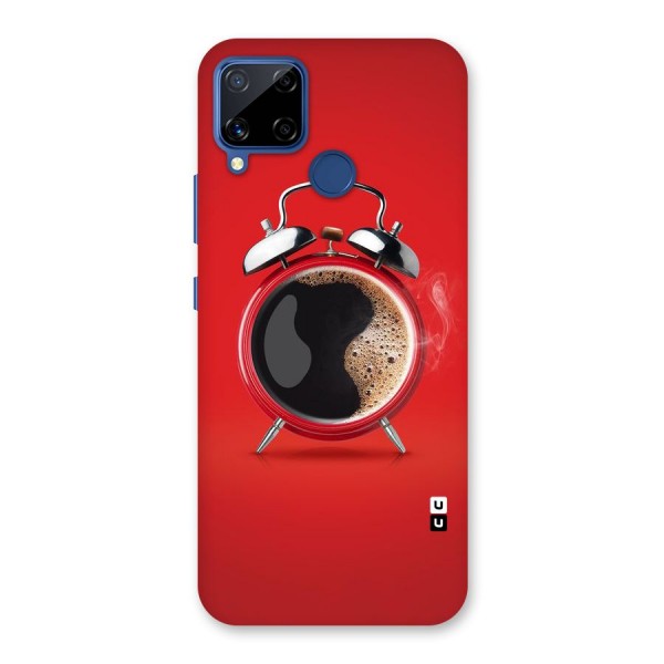 Coffee Clock Back Case for Realme Narzo 30A